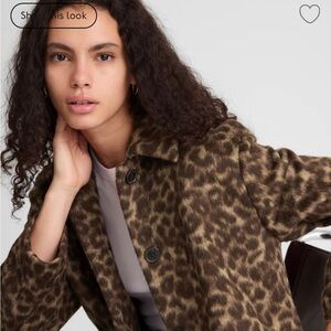 Animal print jacket